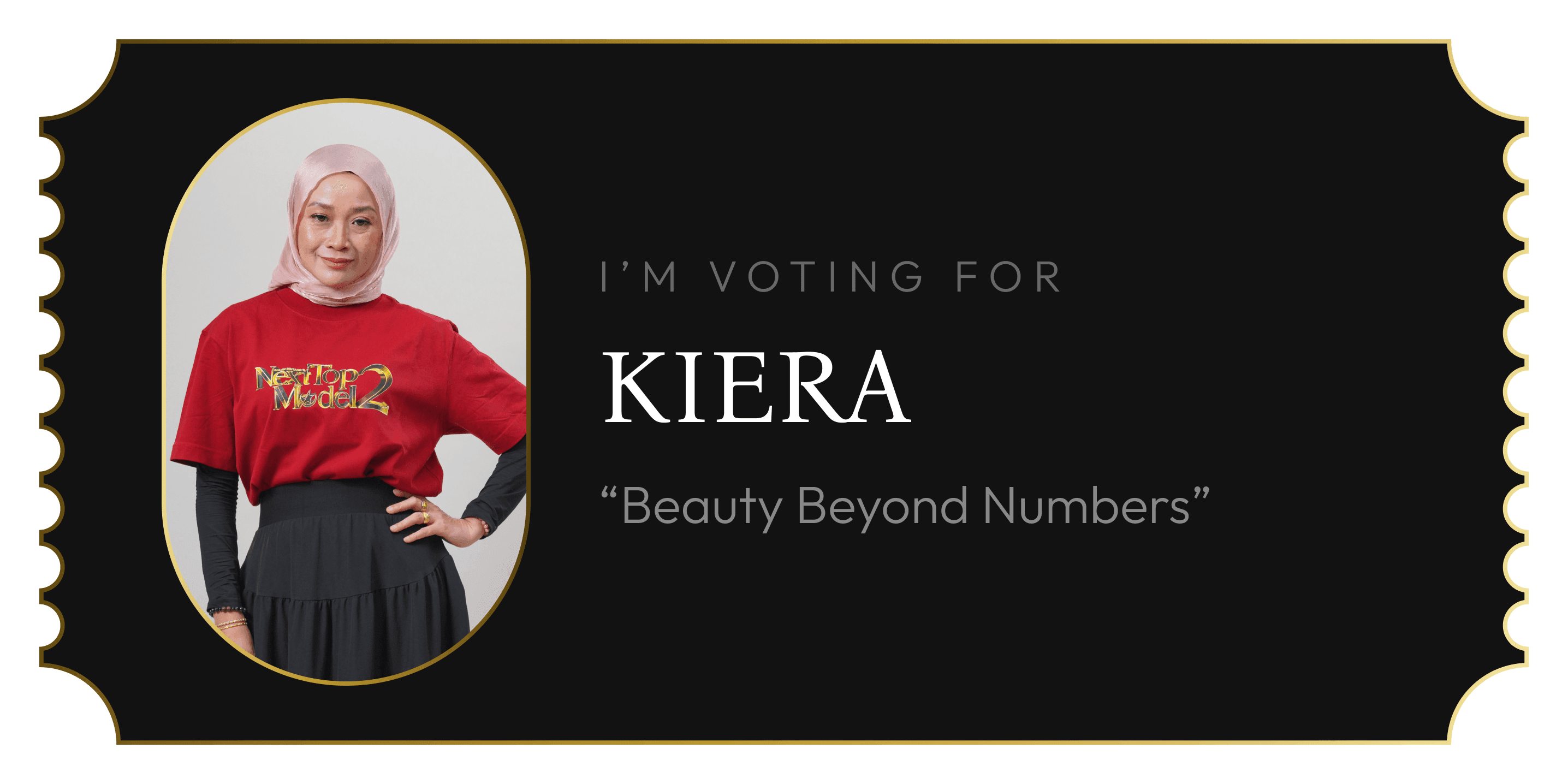 Kiera - Bulan Bintang Next Top Model