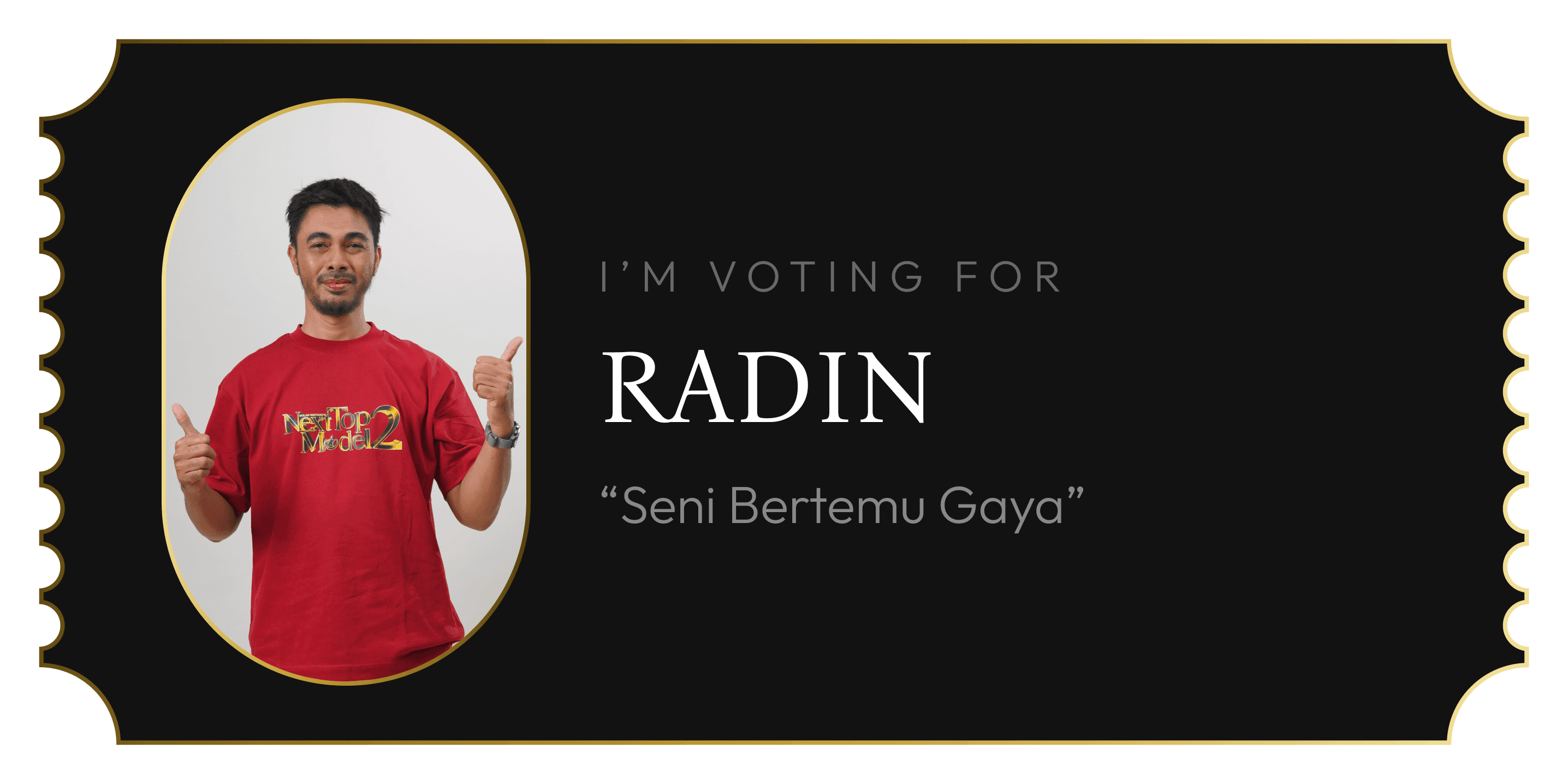 Radin - Bulan Bintang Next Top Model